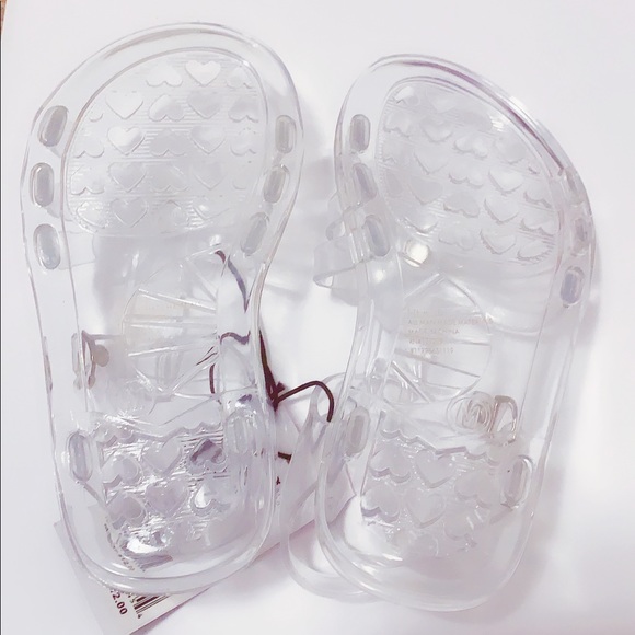 Clear jelly sandals with flower 🌸 - Picture 4 of 4